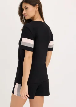 Pijama corto de algodón puro