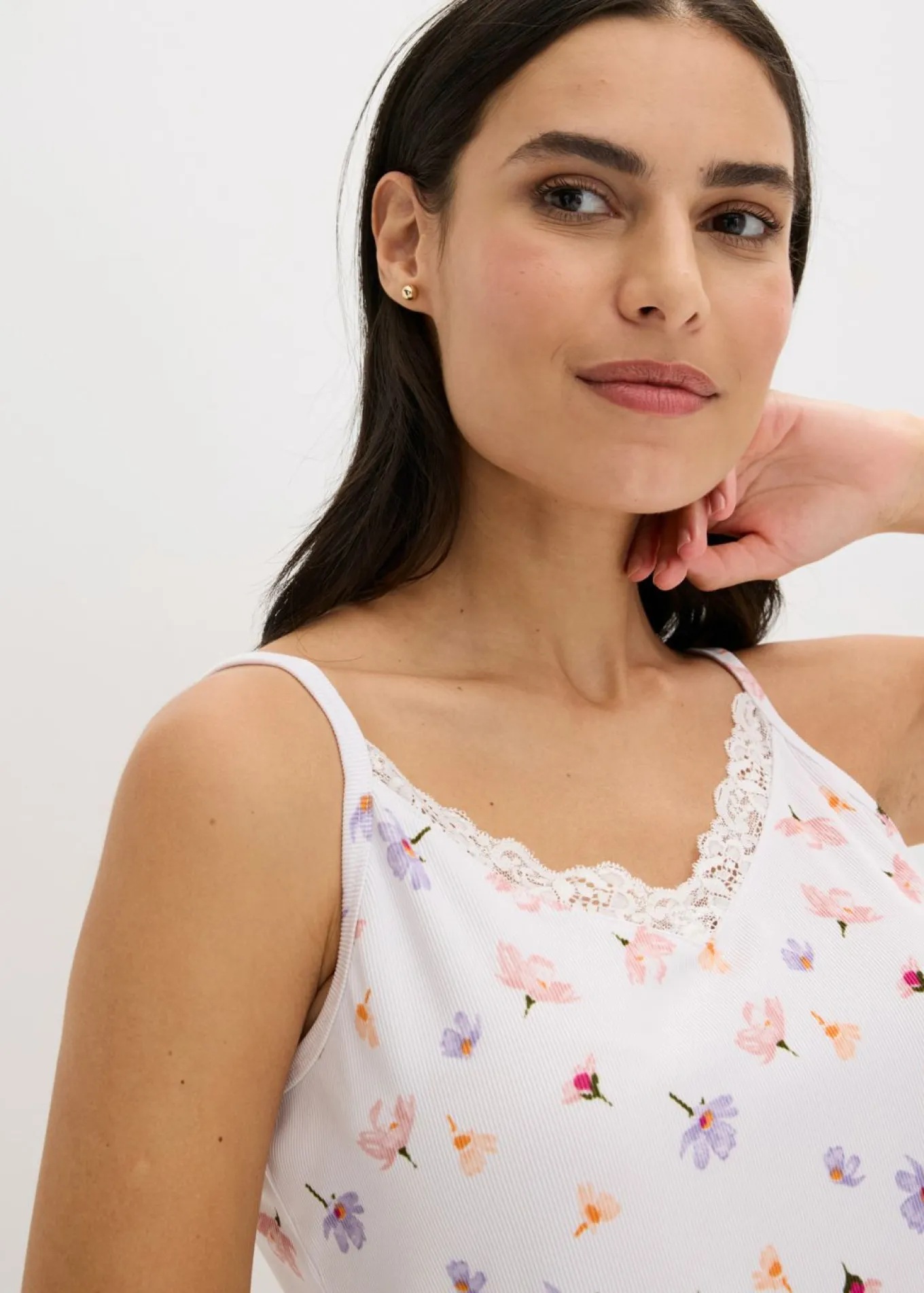 Pijama corto de canalé