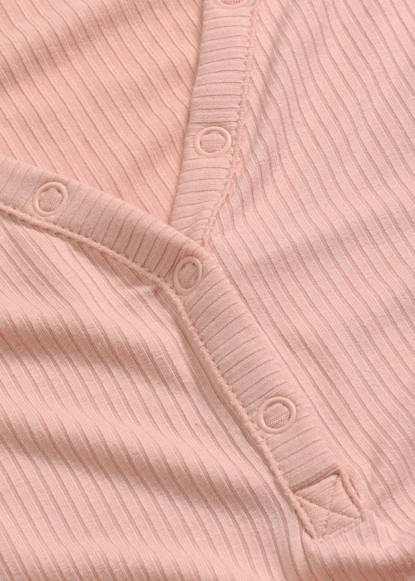 Pijama corto de canalé suave