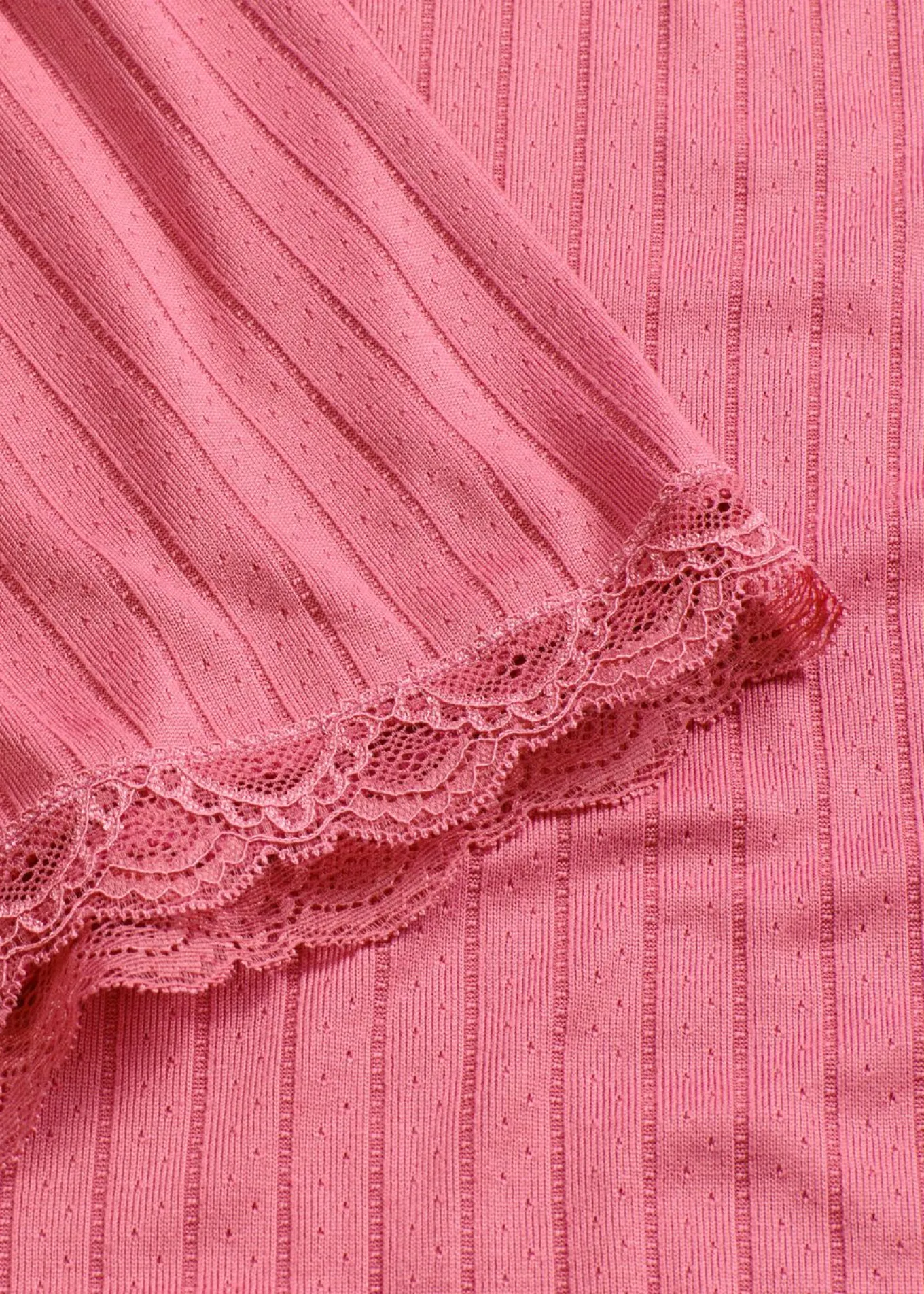 Pijama corto de pointelle suave