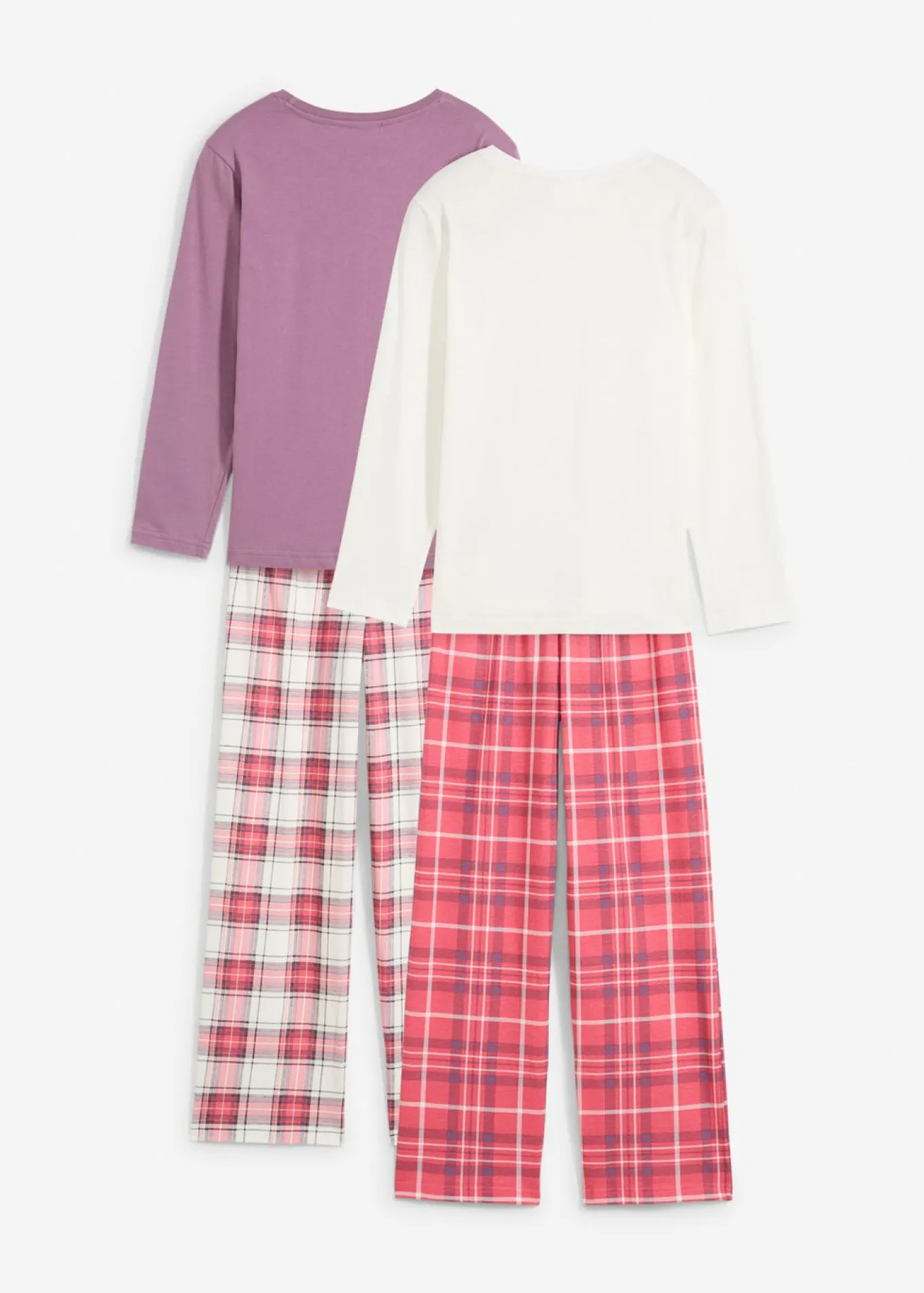 Pijama de algodón ecológico para niñas (conjunto de 2 piezas)