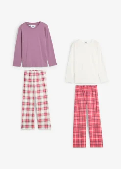 Pijama de algodón ecológico para niñas (conjunto de 2 piezas)