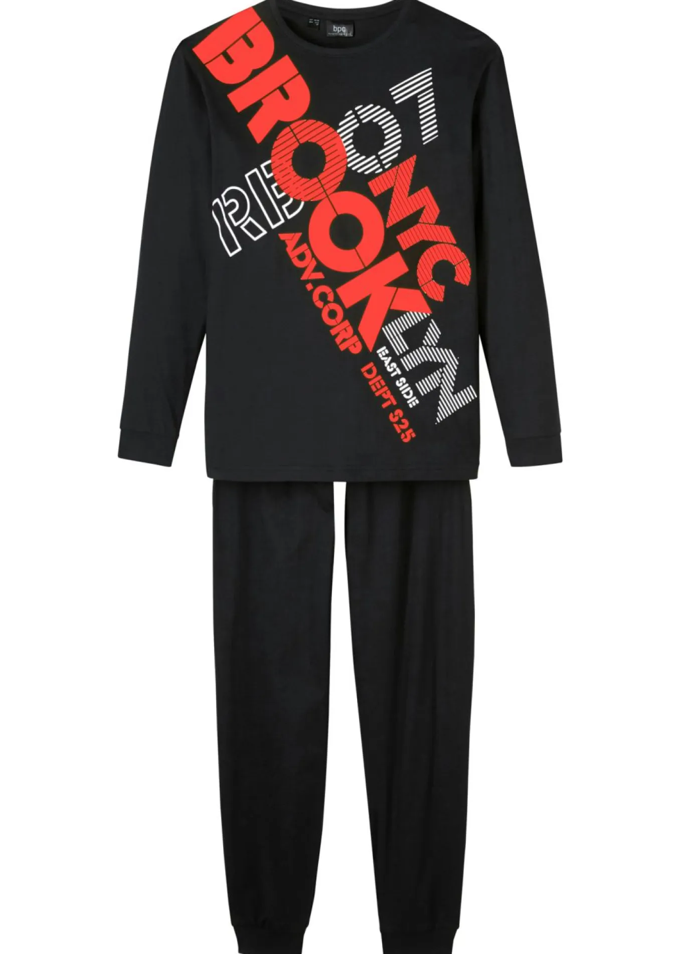 Pijama de algodón orgánico puro (2 piezas)