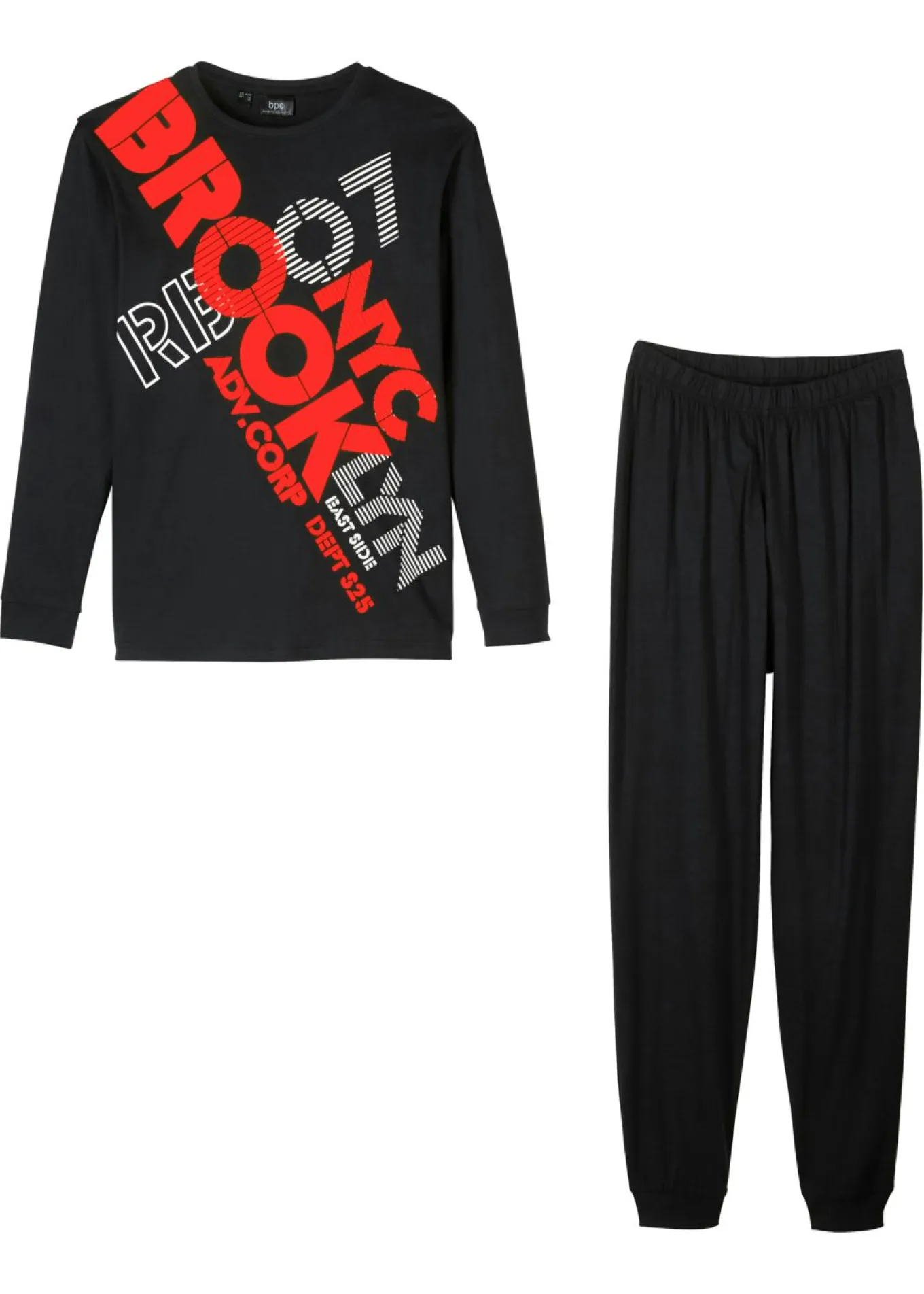 Pijama de algodón orgánico puro (2 piezas)