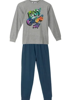 Pijama de algodón orgánico suave (conjunto de 2 piezas)