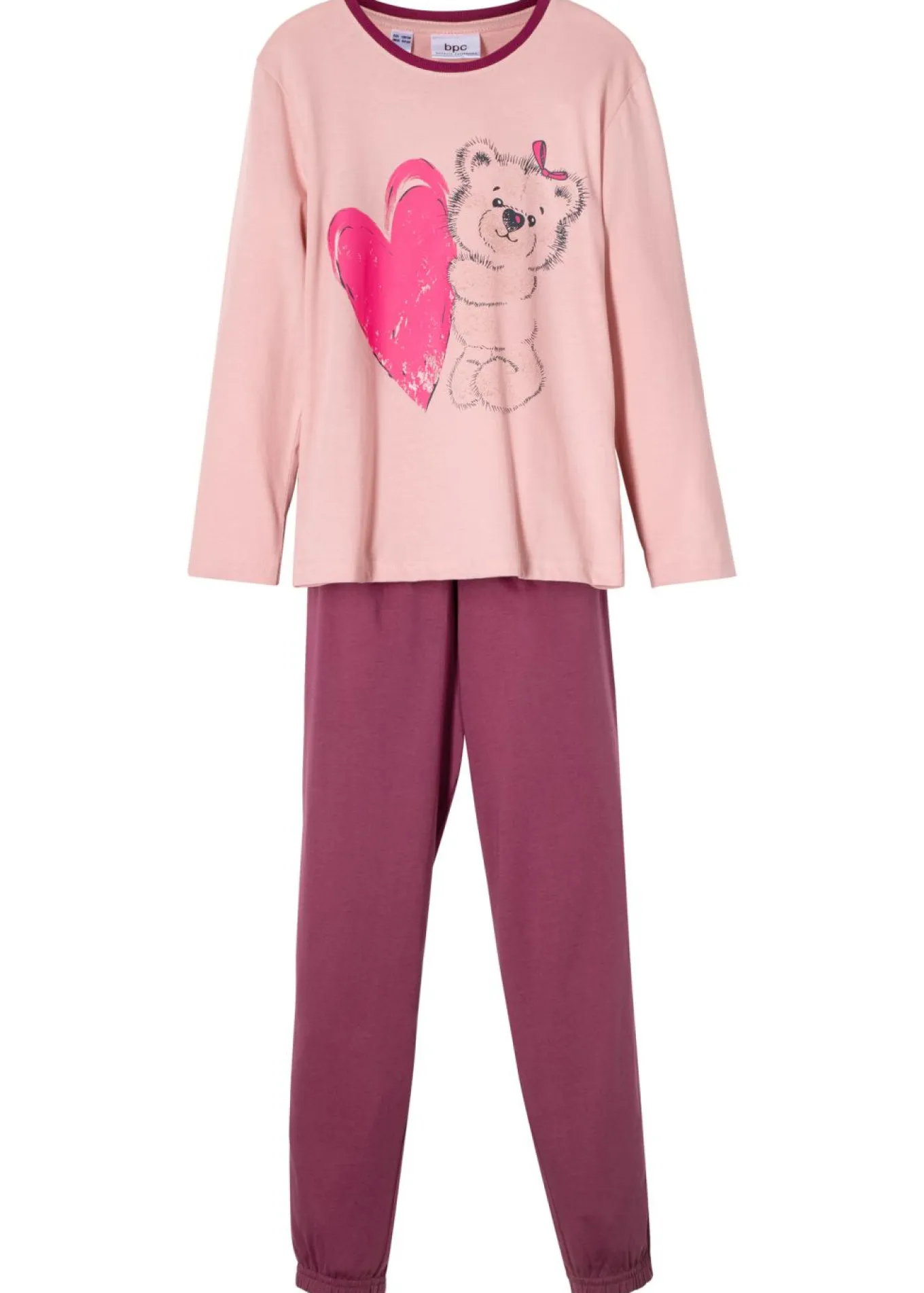 Pijama de algodón orgánico puro (2 piezas)