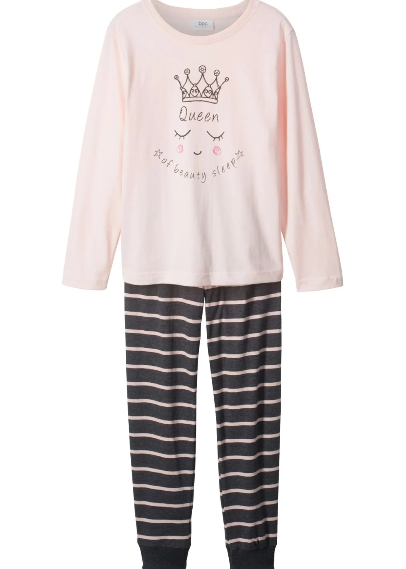 Pijama de algodón orgánico suave (conjunto de 2 piezas)