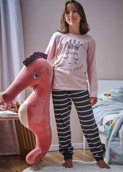 Pijama de algodón orgánico suave (conjunto de 2 piezas)