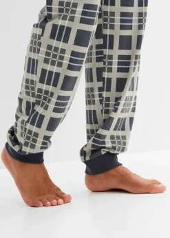 Pijama de algodón orgánico puro con mangas largas