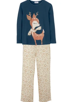 Pijama de algodón orgánico puro (2 piezas)