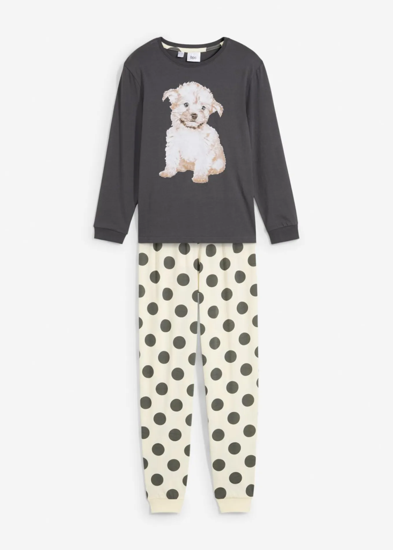 Pijama de algodón orgánico puro (2 piezas)