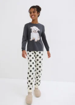 Pijama de algodón orgánico puro (2 piezas)