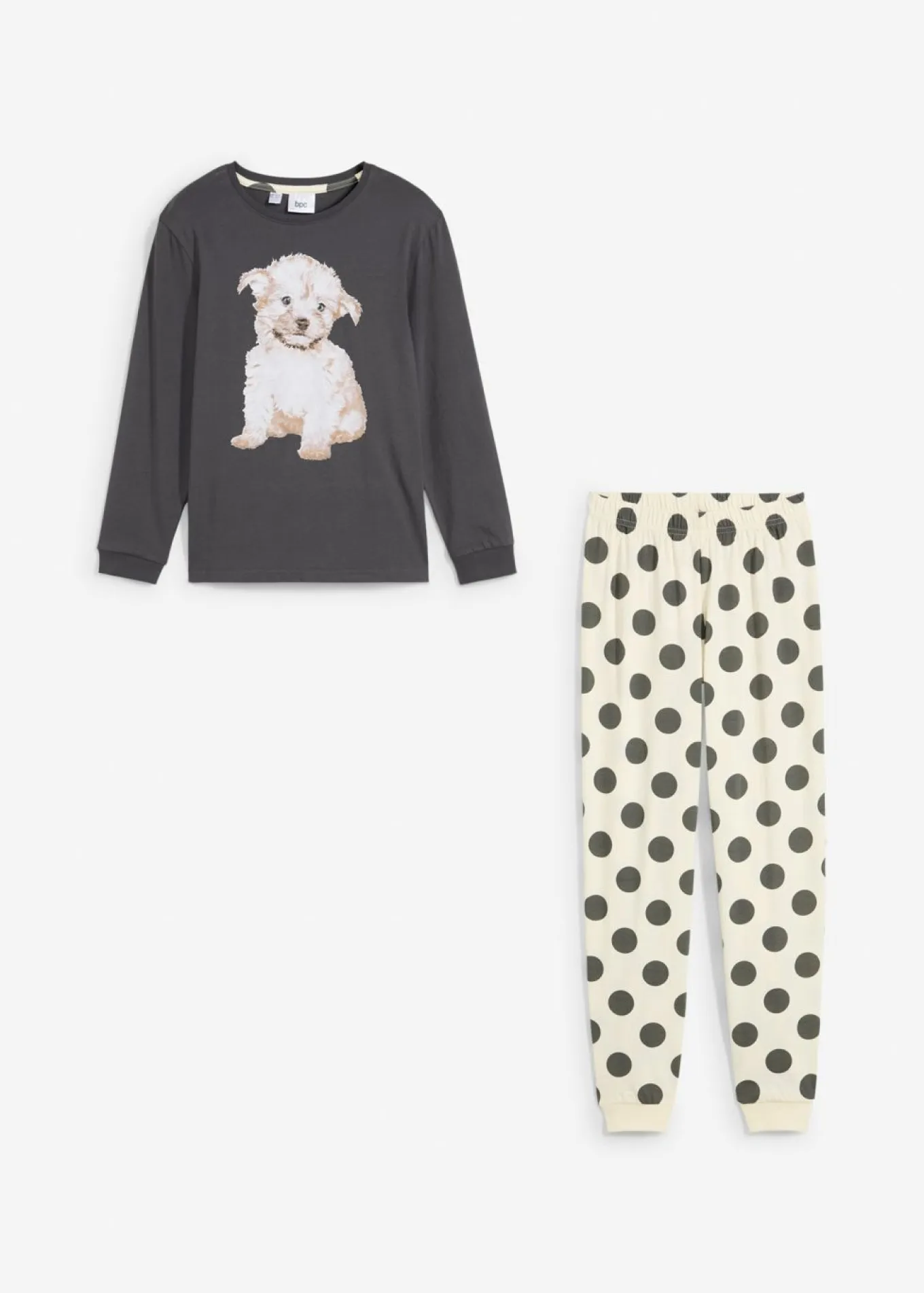 Pijama de algodón orgánico puro (2 piezas)