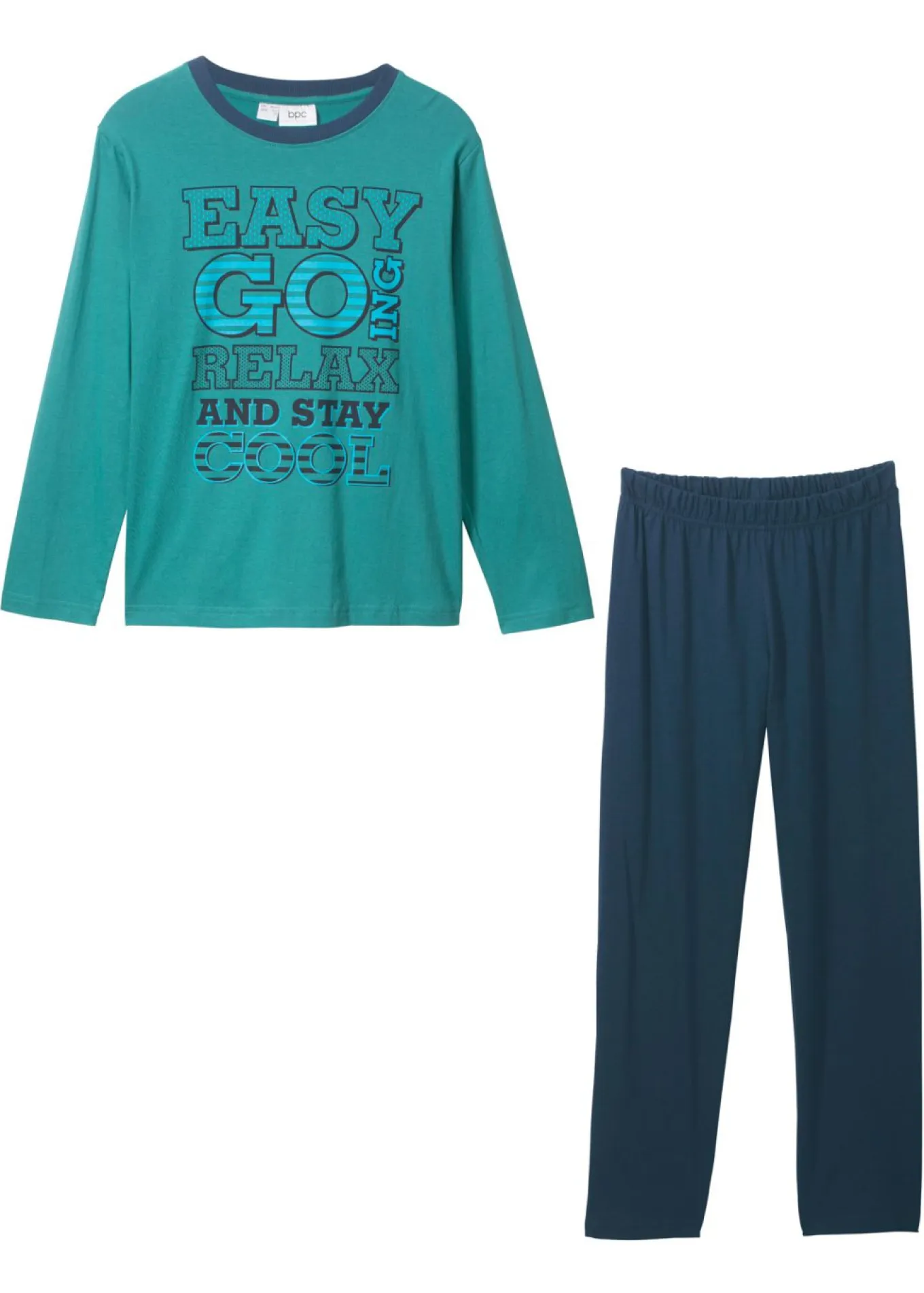 Pijama de algodón puro (2 piezas)