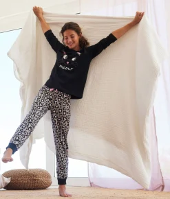 Pijama de algodón puro (2 piezas)