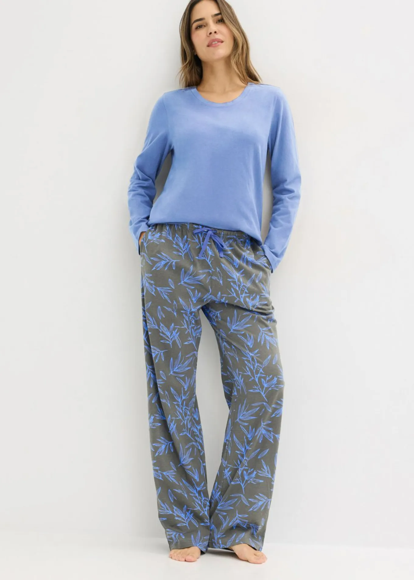 Pijama de algodón puro (3 piezas)