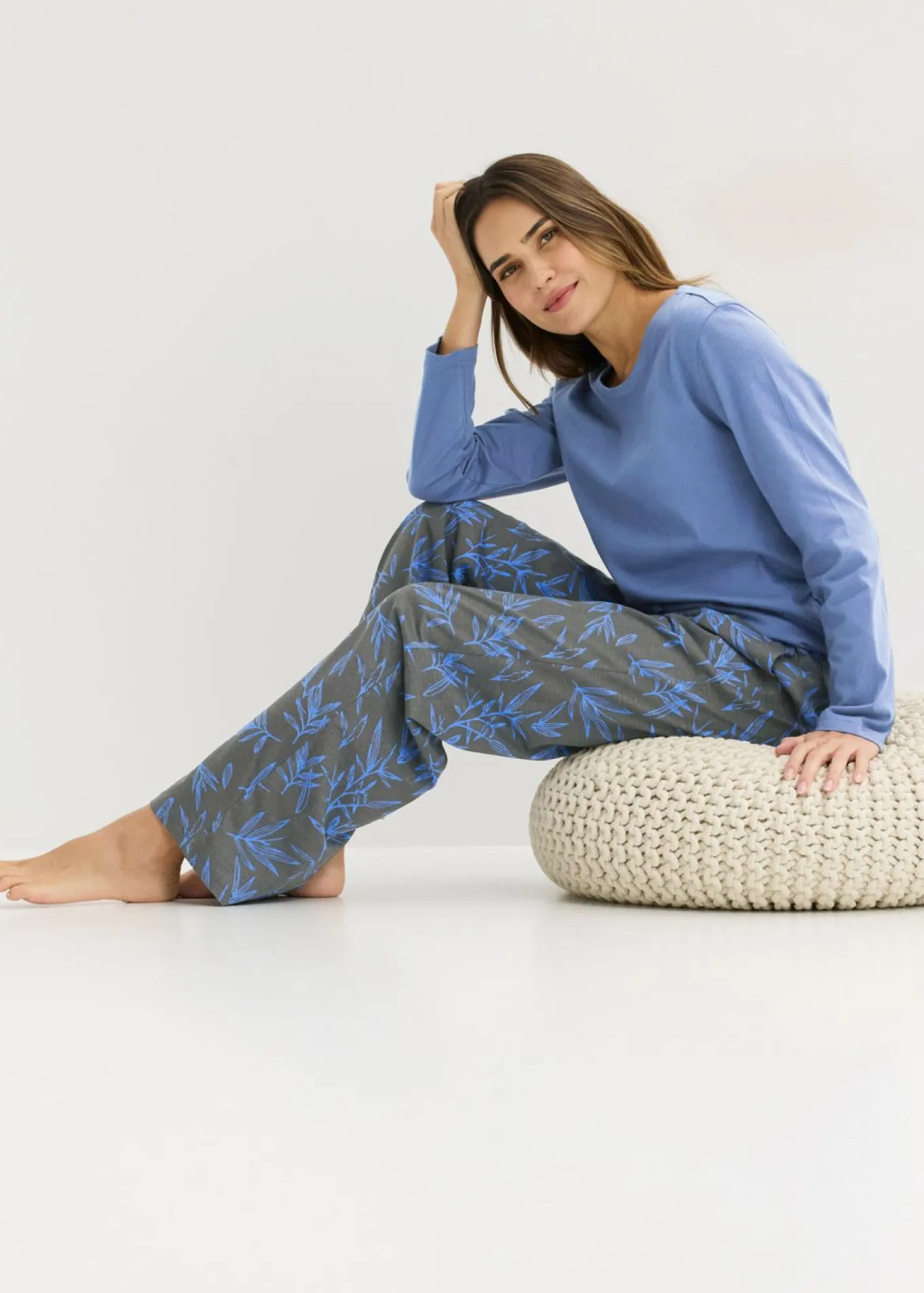 Pijama de algodón puro (3 piezas)