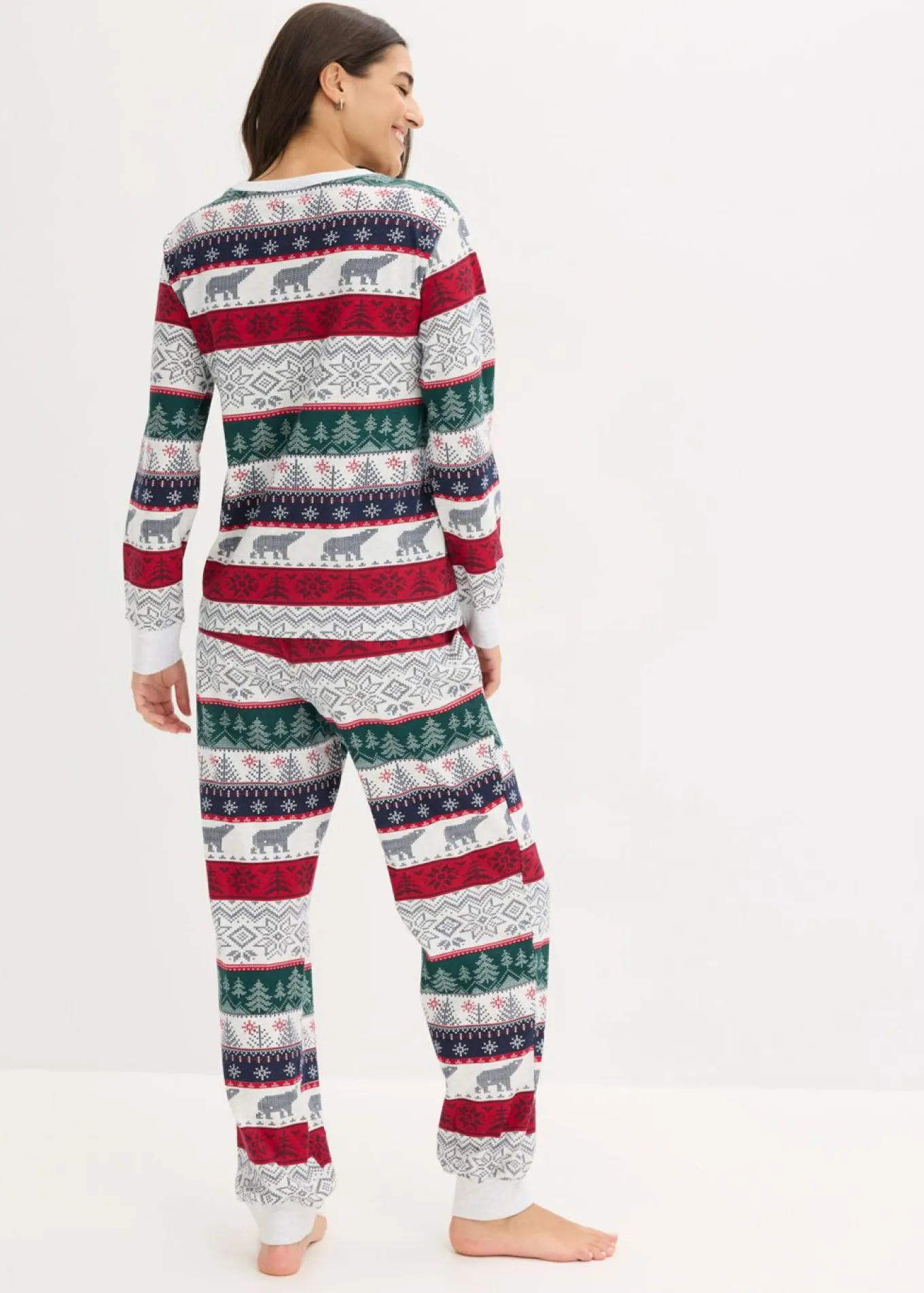 Pijama de algodón suave con bolsa de regalo