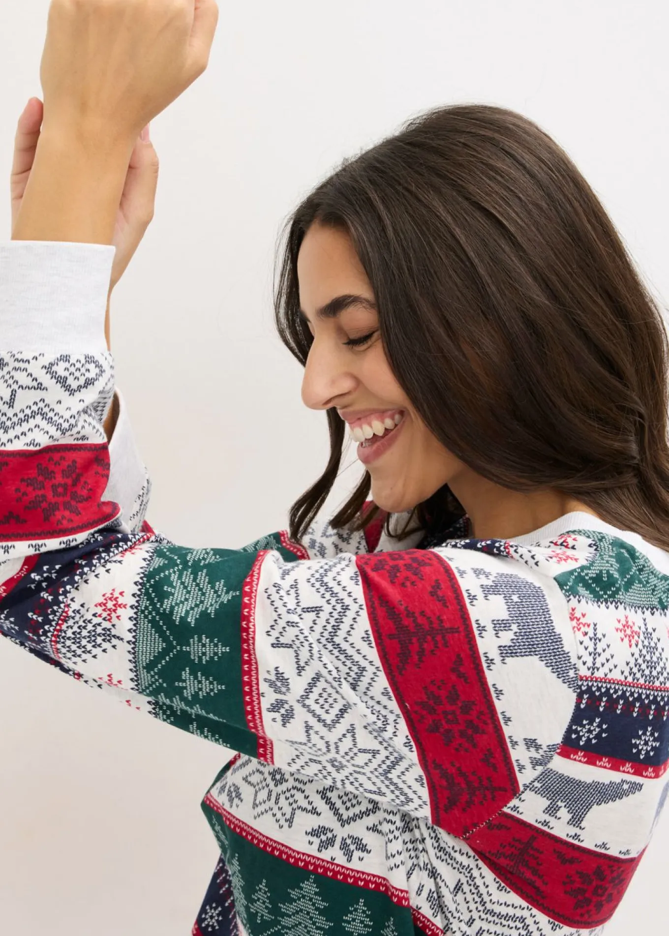 Pijama de algodón suave con bolsa de regalo