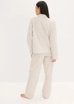 Pijama de algodón tejido con corte holgado