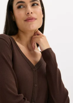 Pijama de canalé con botones