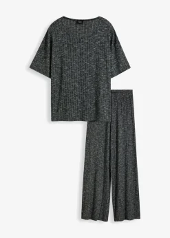 Pijama de canalé oversize