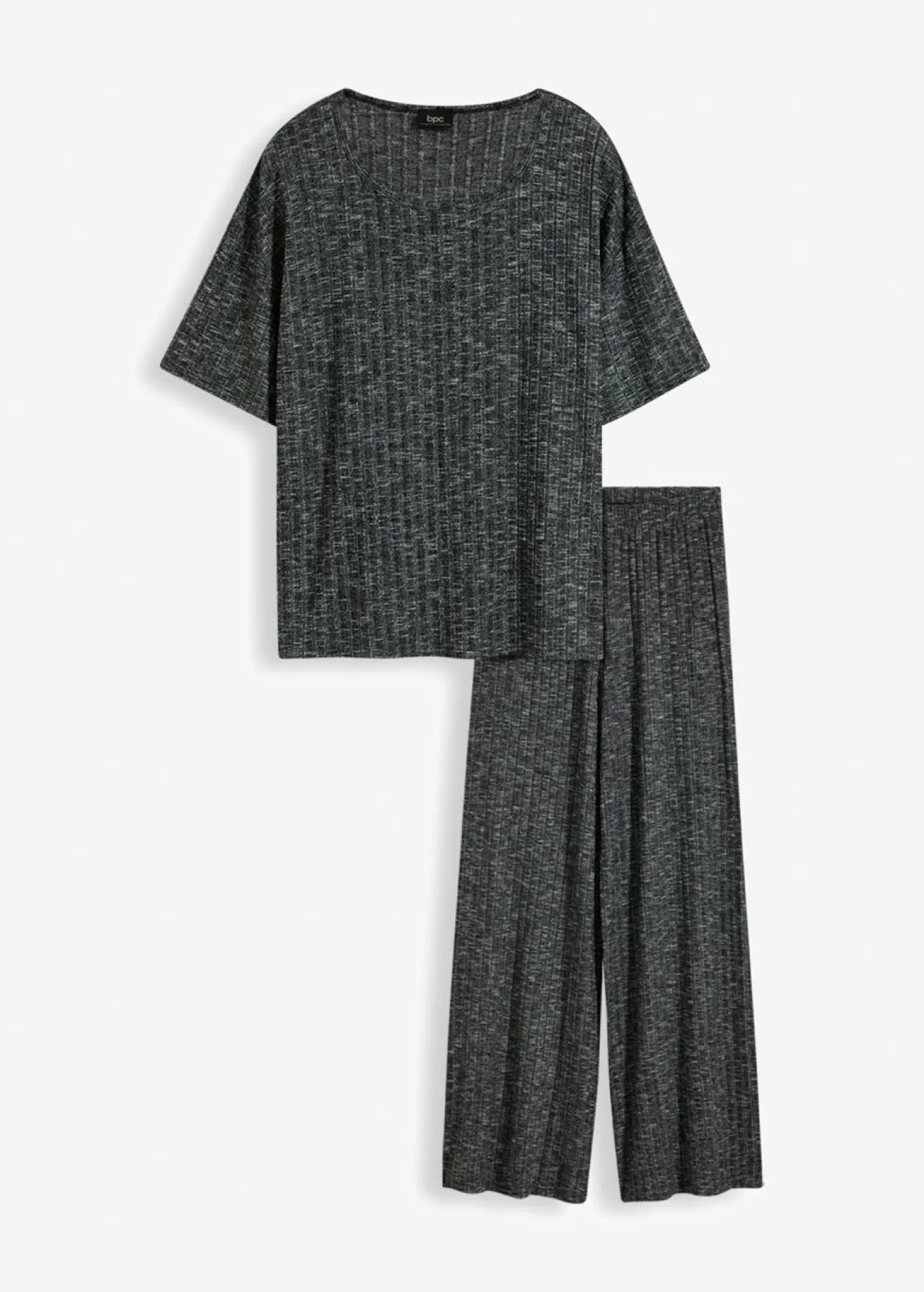 Pijama de canalé oversize