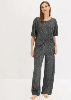 Pijama de canalé oversize