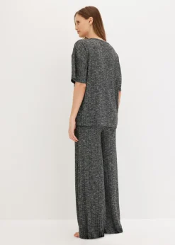 Pijama de canalé oversize