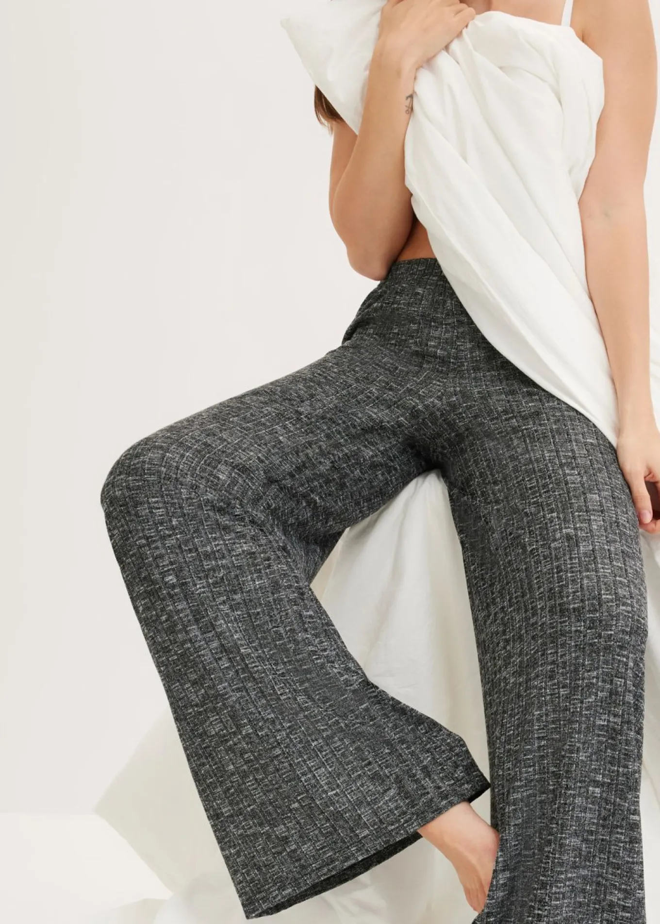 Pijama de canalé oversize