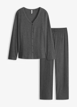 Pijama de canalé suave