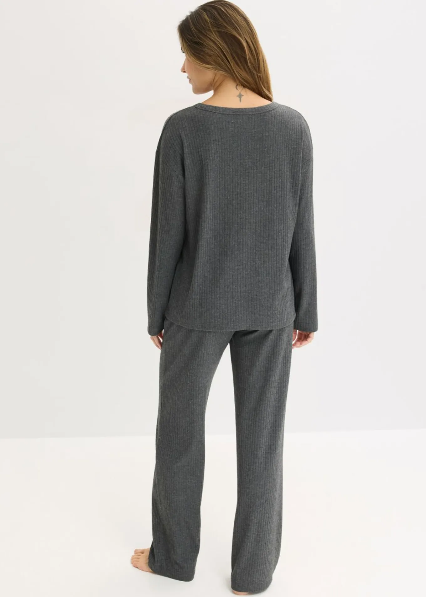 Pijama de canalé suave