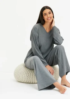 Pijama de canalé suave