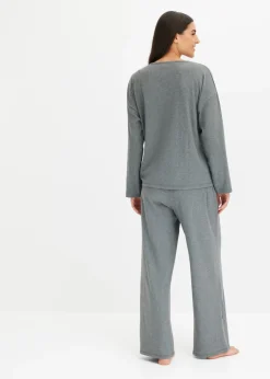 Pijama de canalé suave