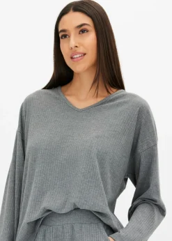 Pijama de canalé suave