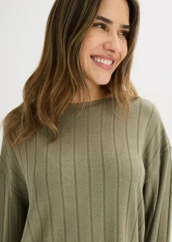 Pijama de canalé suave