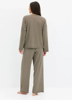 Pijama de canalé suave