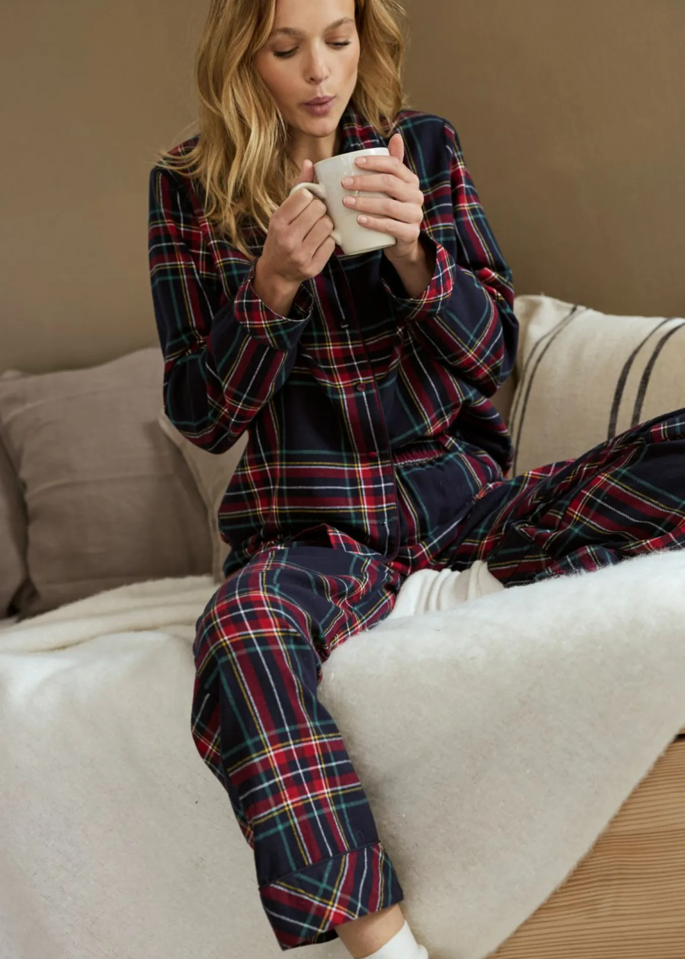Pijama de franela