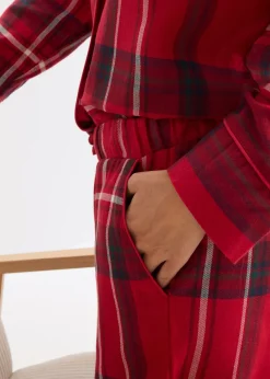 Pijama de franela de suave algodón con bolsa de regalo