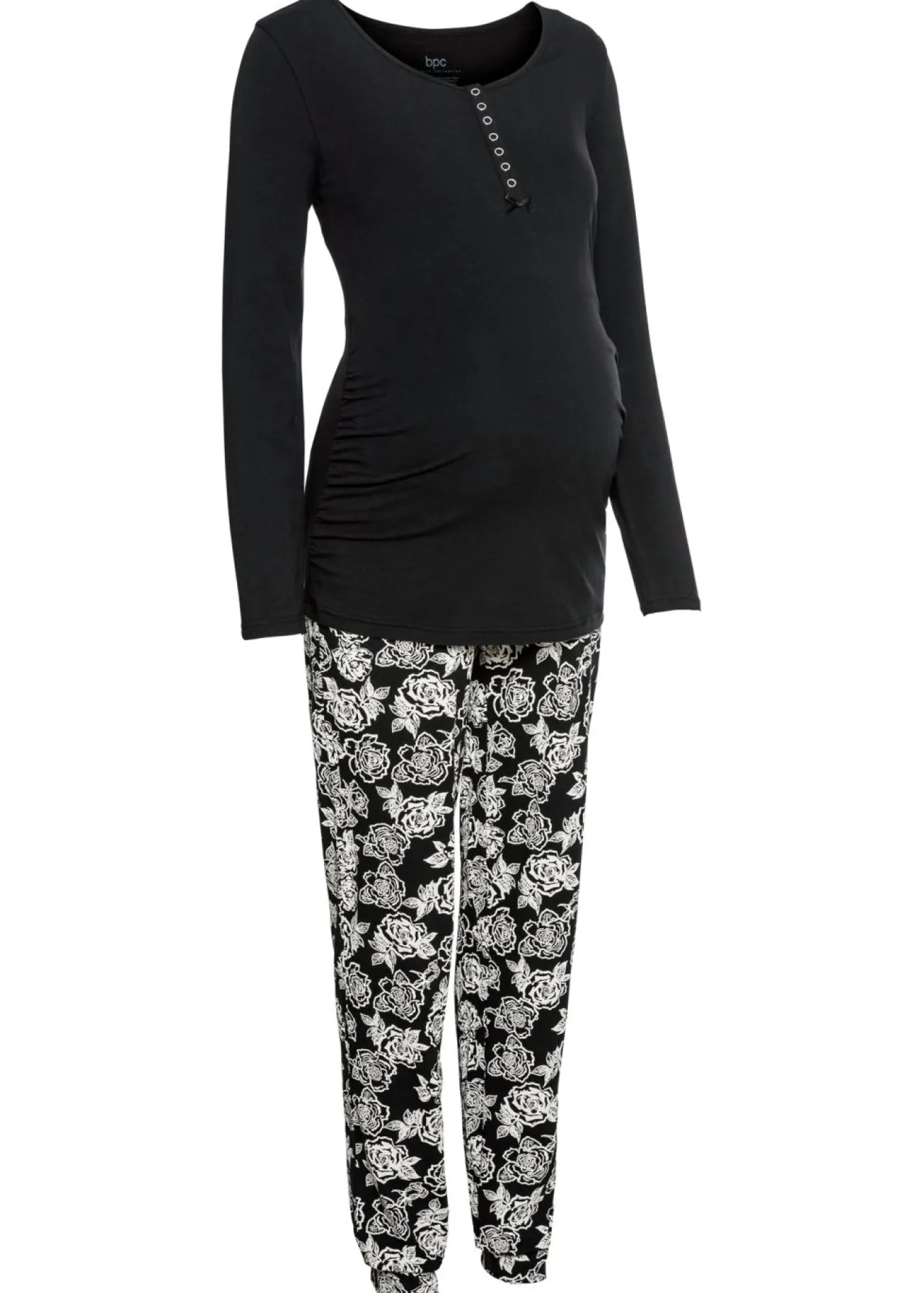 Pijama de lactancia con algodón orgánico