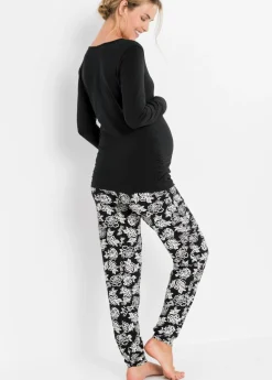 Pijama de lactancia con algodón orgánico