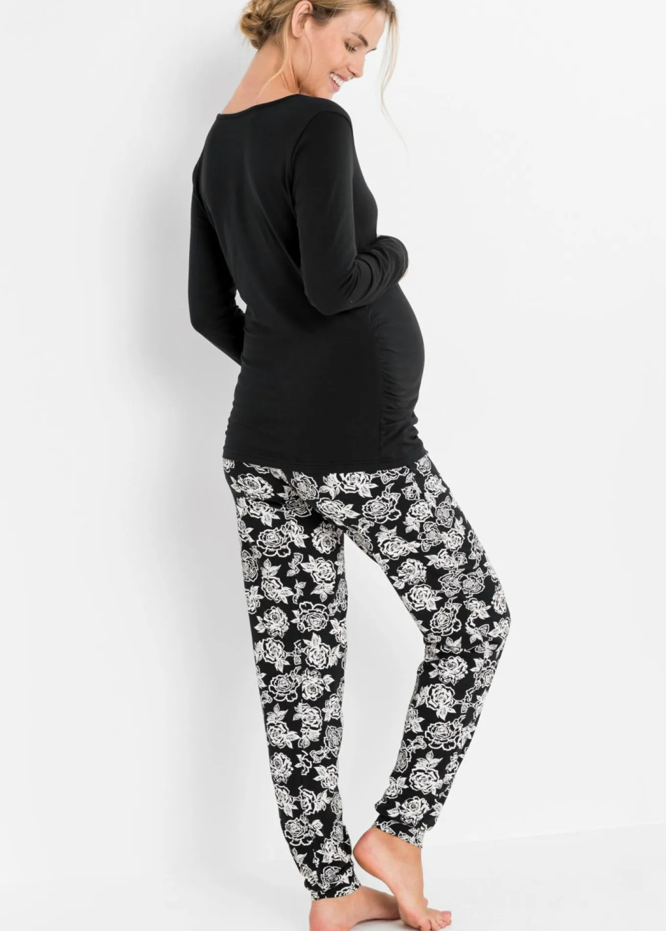 Pijama de lactancia con algodón orgánico