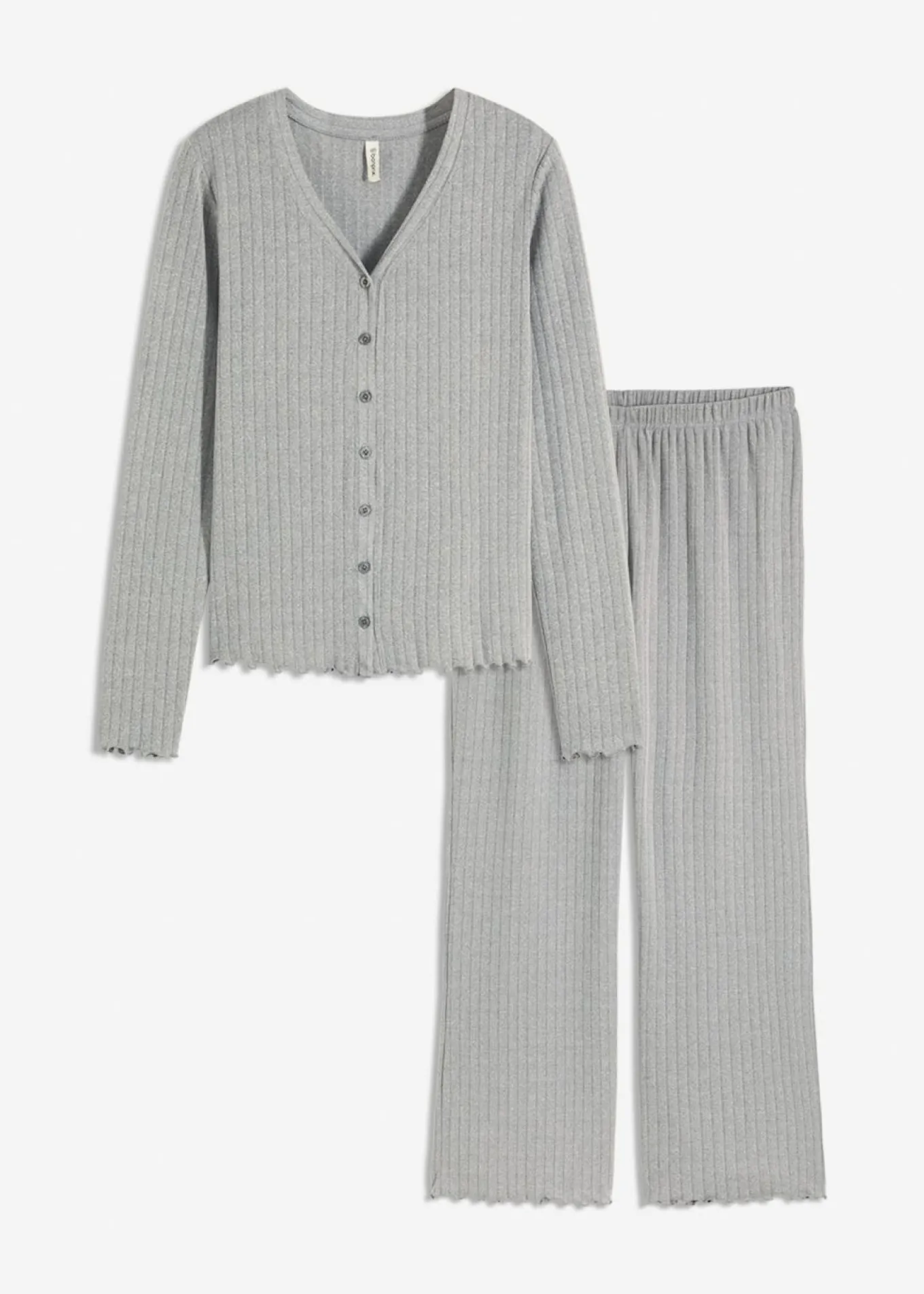 Pijama de pointelle suave