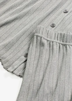 Pijama de pointelle suave