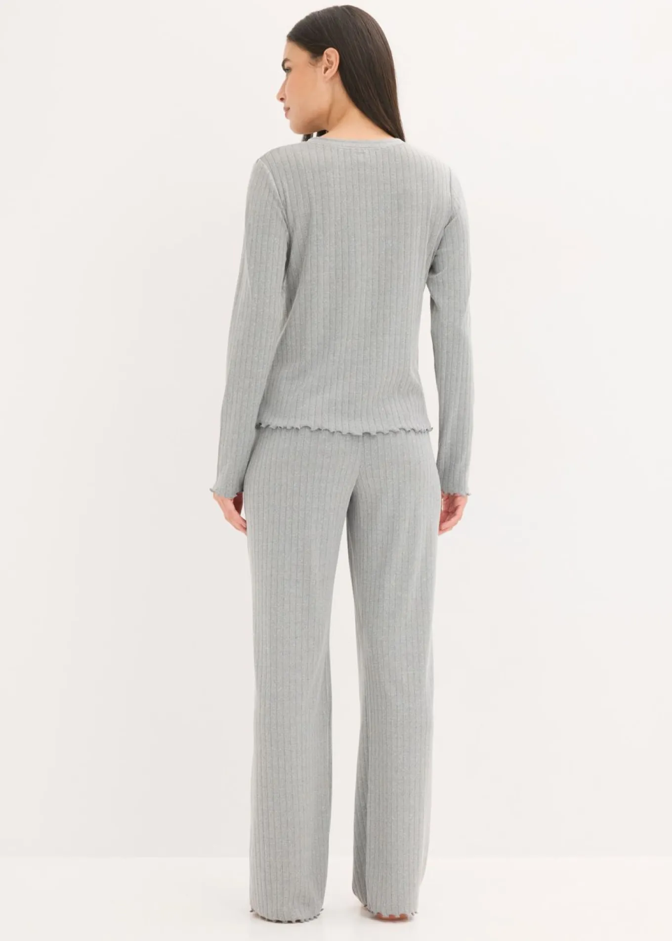 Pijama de pointelle suave