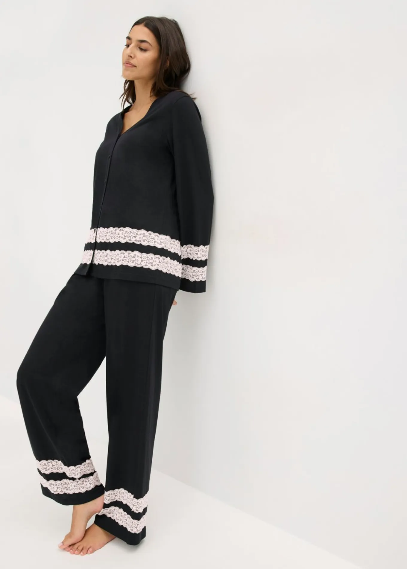 Pijama de suave mezcla de viscosa