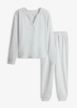 Pijama de suave punto gofrado