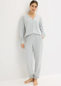 Pijama de suave punto gofrado