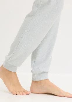 Pijama de suave punto gofrado