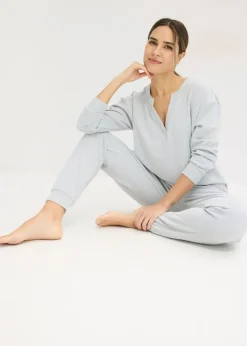Pijama de suave punto gofrado